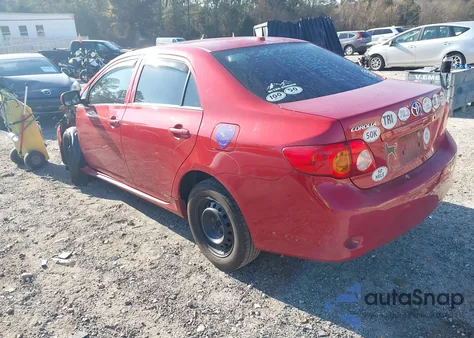 2010 Toyota Corolla Le z USA, uszkodzony, nr VIN 2T1BU4EEXAC425676